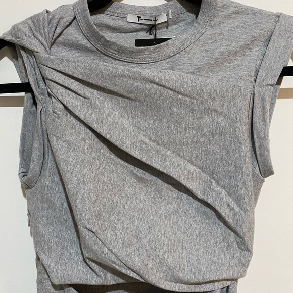 T By Alexander Wang Twist Cutout Dress New w Tags - Picture 5 of 7